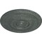 Ekena Millwork Raynor Ceiling Medallion (Fits Canopies up to 6"), 20 5/8"OD x 1 3/8"P, Athenian Green Crackle CM20BEAGC - alternate 4